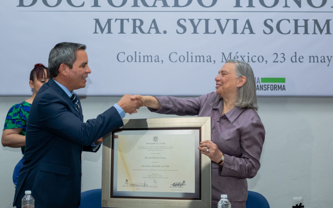 Otorga Universidad Doctorado Honoris Causa a Sylvia Schmelkes 