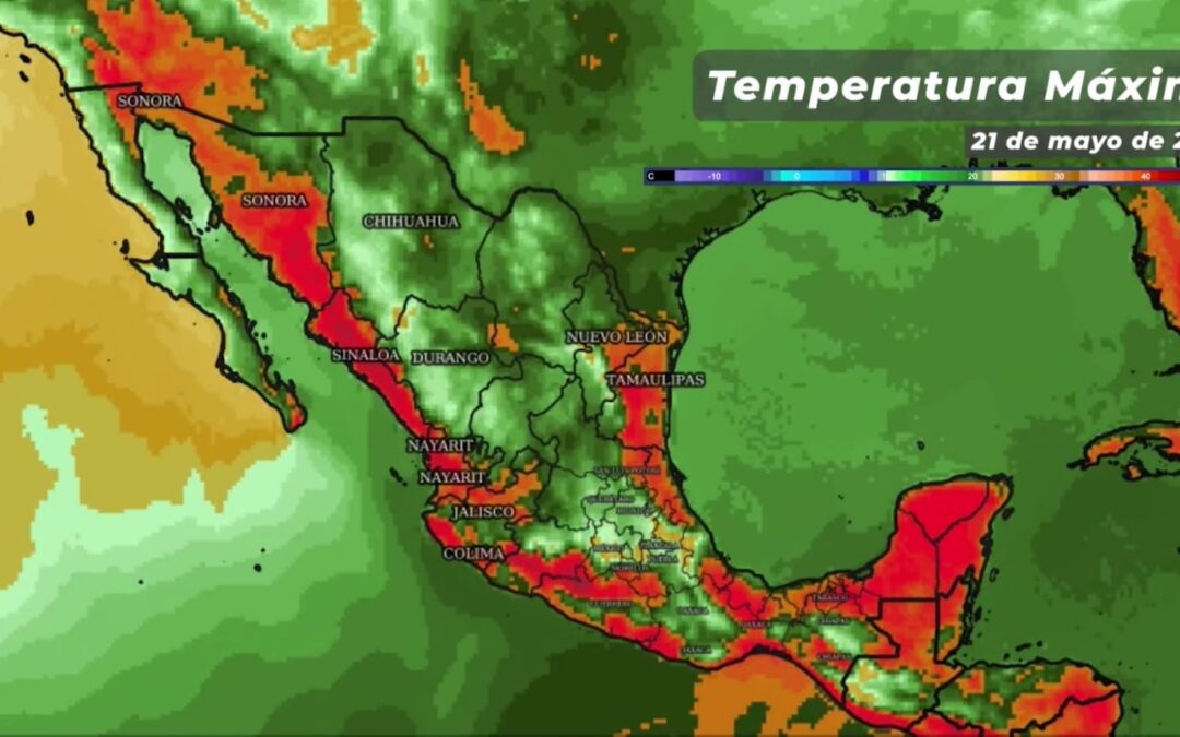 Aumenta el pronóstico de temperatura entre 40 a 45°C en Colima, este día.